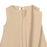 Musselin Schlafsack (Sommer, Tog 1) - Bio Baumwolle, nature, beige - Lässig