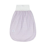 Baby Strampelsack 0,5 TOG - Gestreift, Lila Milky - Lässig