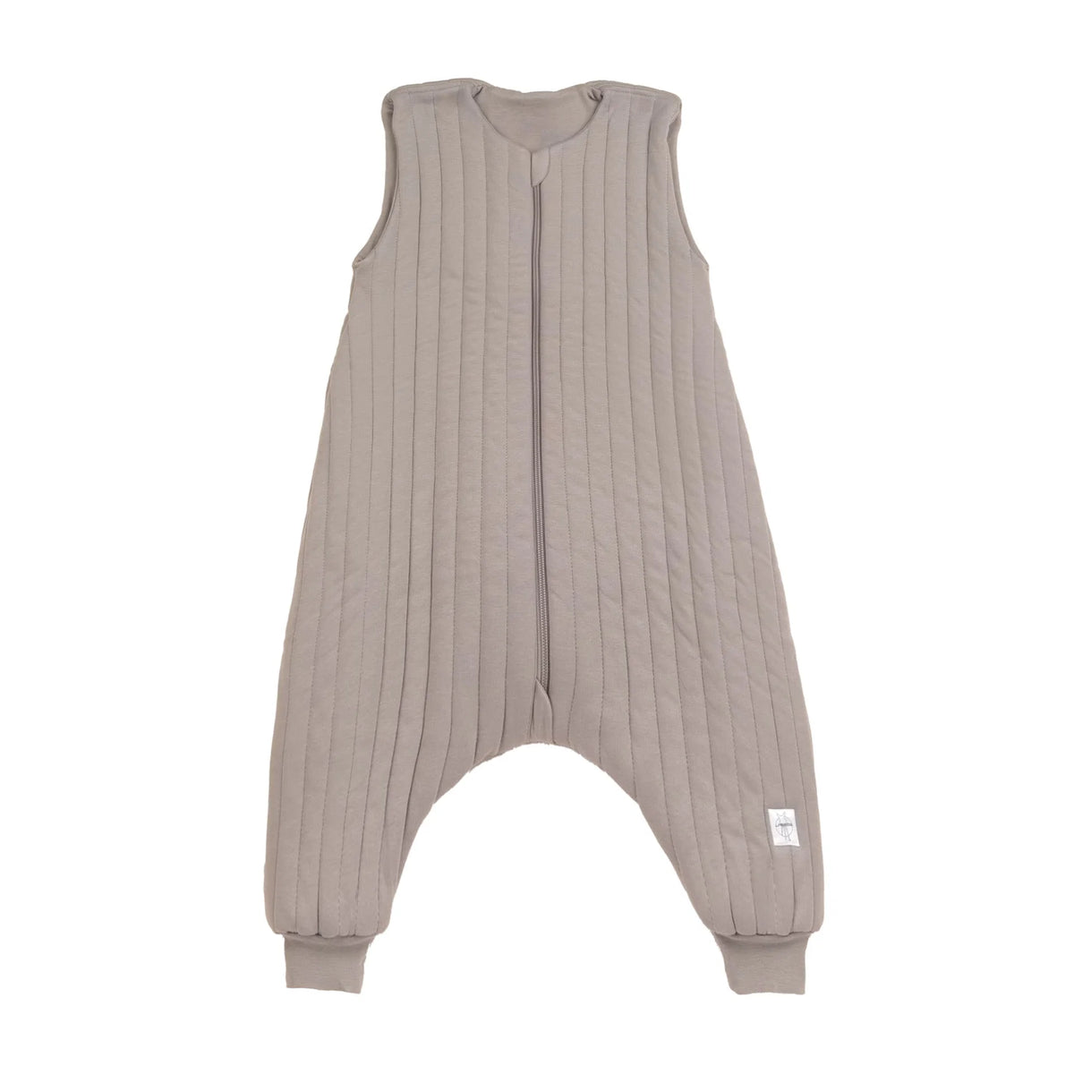 Kinder Schlafoverall 2.5 TOG - Bio Baumwolle, Taupe - Lässig