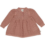 Strickkleid Scallop l/s daydream - Müsli by Green Cotton