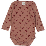 Body l/s Apple daydream/cabernet/bark - Müsli by Green Cotton