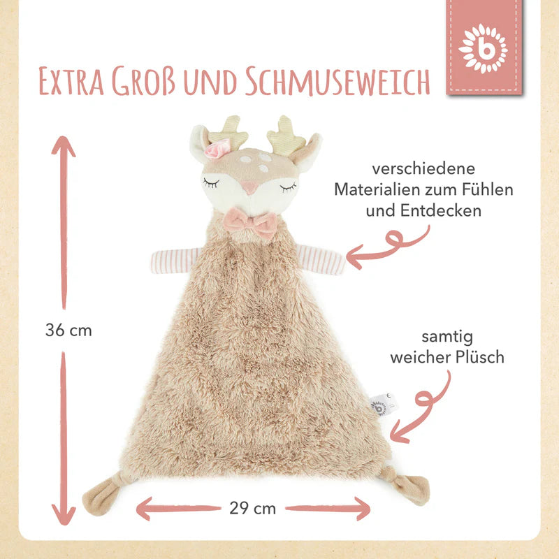 Schmusetuch Reh Ella - bieco