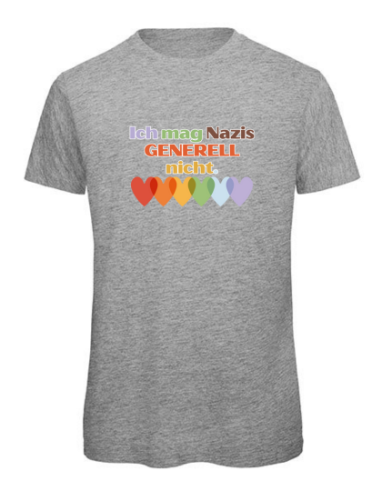 T-Shirt "Ich mag N*Z*S generell nicht"  - in Kooperation mit seiten.verkehrt