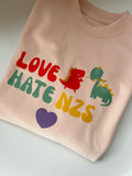 Kinder-T-Shirt "Love Dinos" - One Sweater