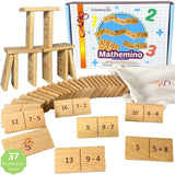 "Mathemino Plus&Minus" - Mathe-Domino - Schmetterline