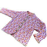 Jacke aus gestepptem Musselin "Sylvi"  - Milli Wonka