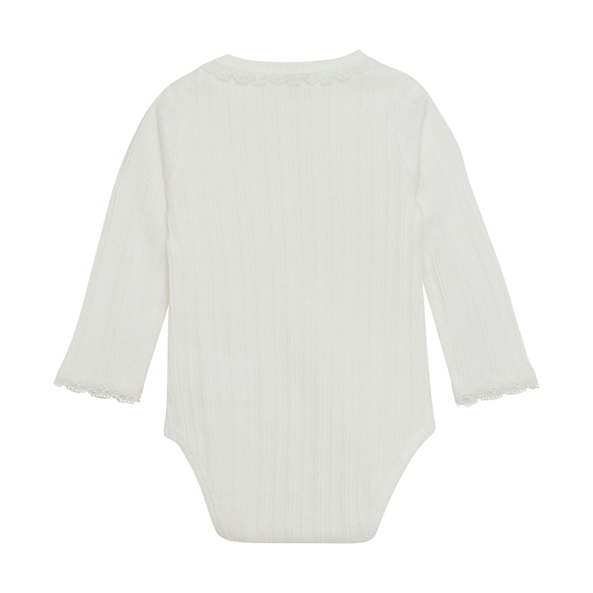 Body LS Pointelle egret - En Fant
