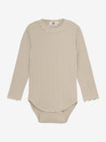 Body LS Pointelle french oak - En Fant