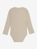 Body LS Pointelle french oak - En Fant