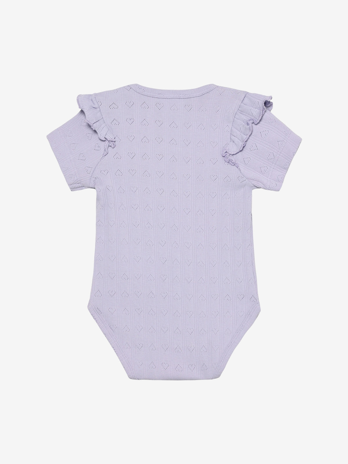 Body SS Pointelle purple heather - En Fant