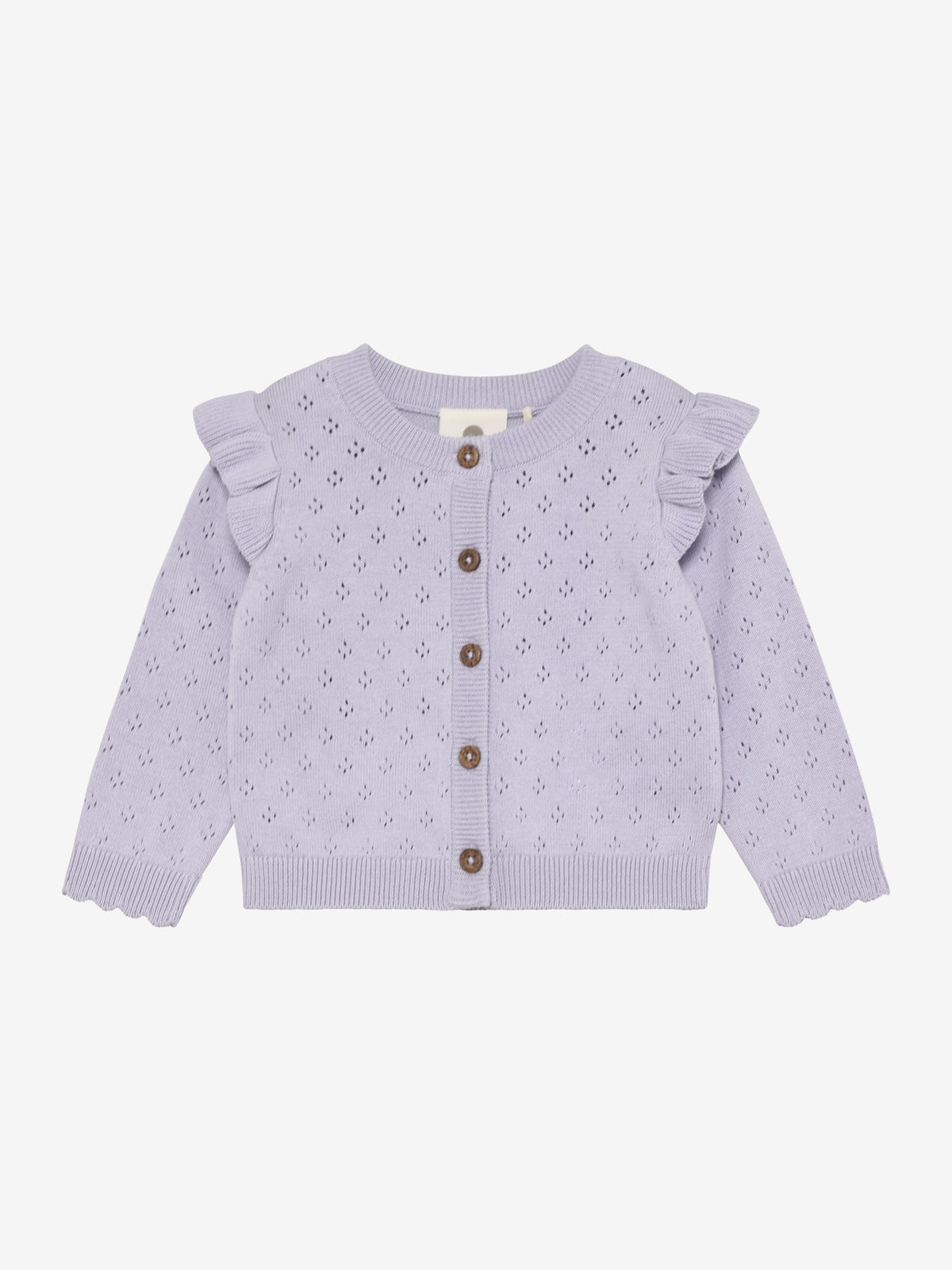 Strick-Cardigan purple heather - En Fant
