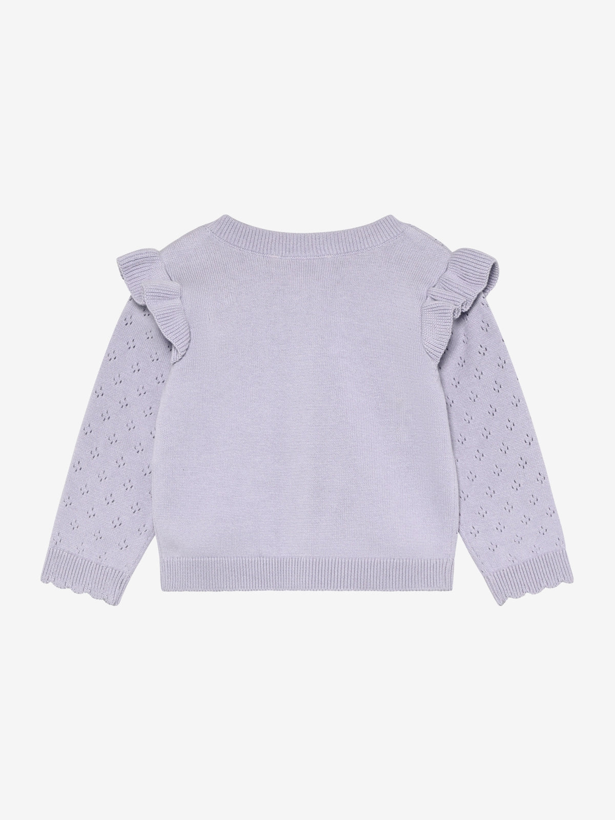 Strick-Cardigan purple heather - En Fant