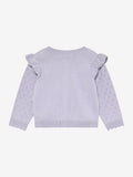 Strick-Cardigan purple heather - En Fant