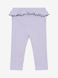 Leggings Pointelle purple heather - En Fant