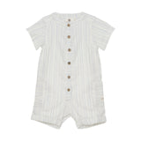 Einteiler SS Stripe eggnog - En Fant