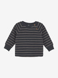 Sweatshirt LS Stripe ebony - En Fant