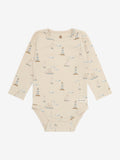 Body LS Rib AOP fog - En Fant