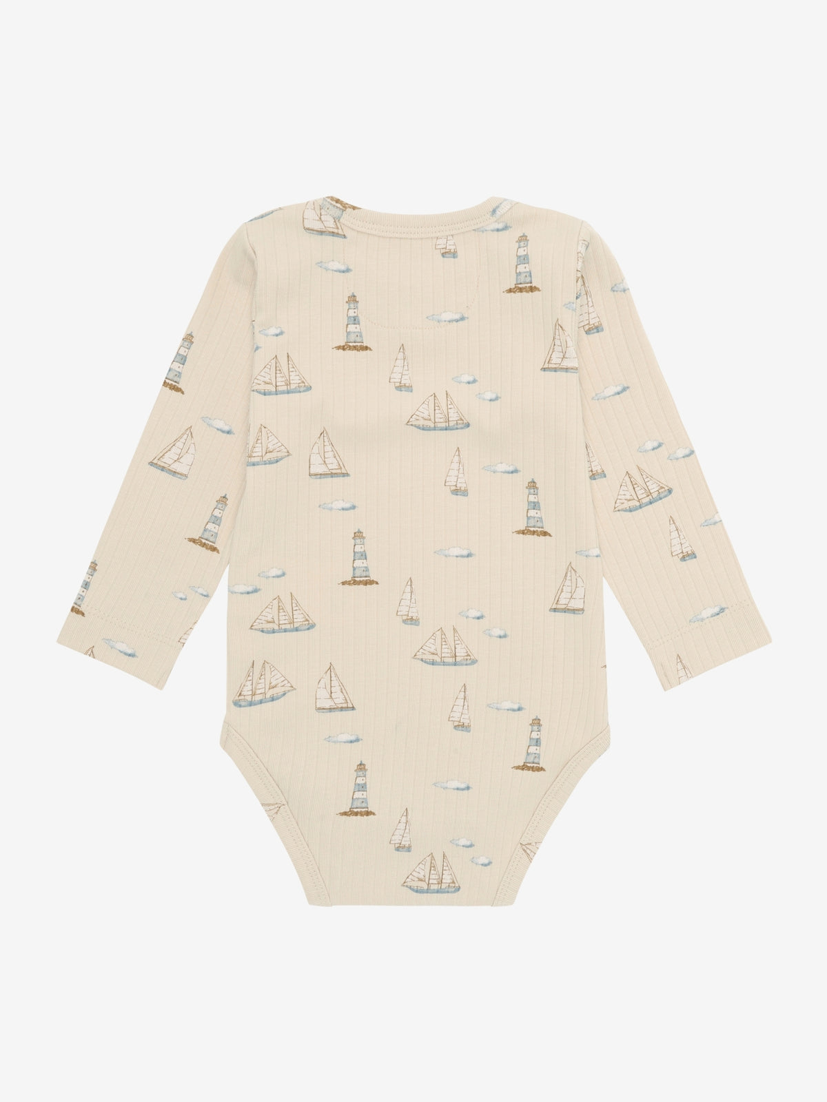 Body LS Rib AOP fog - En Fant