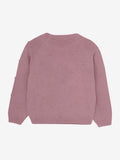 Strickpullover mit Wolle nostalgia rose - En Fant