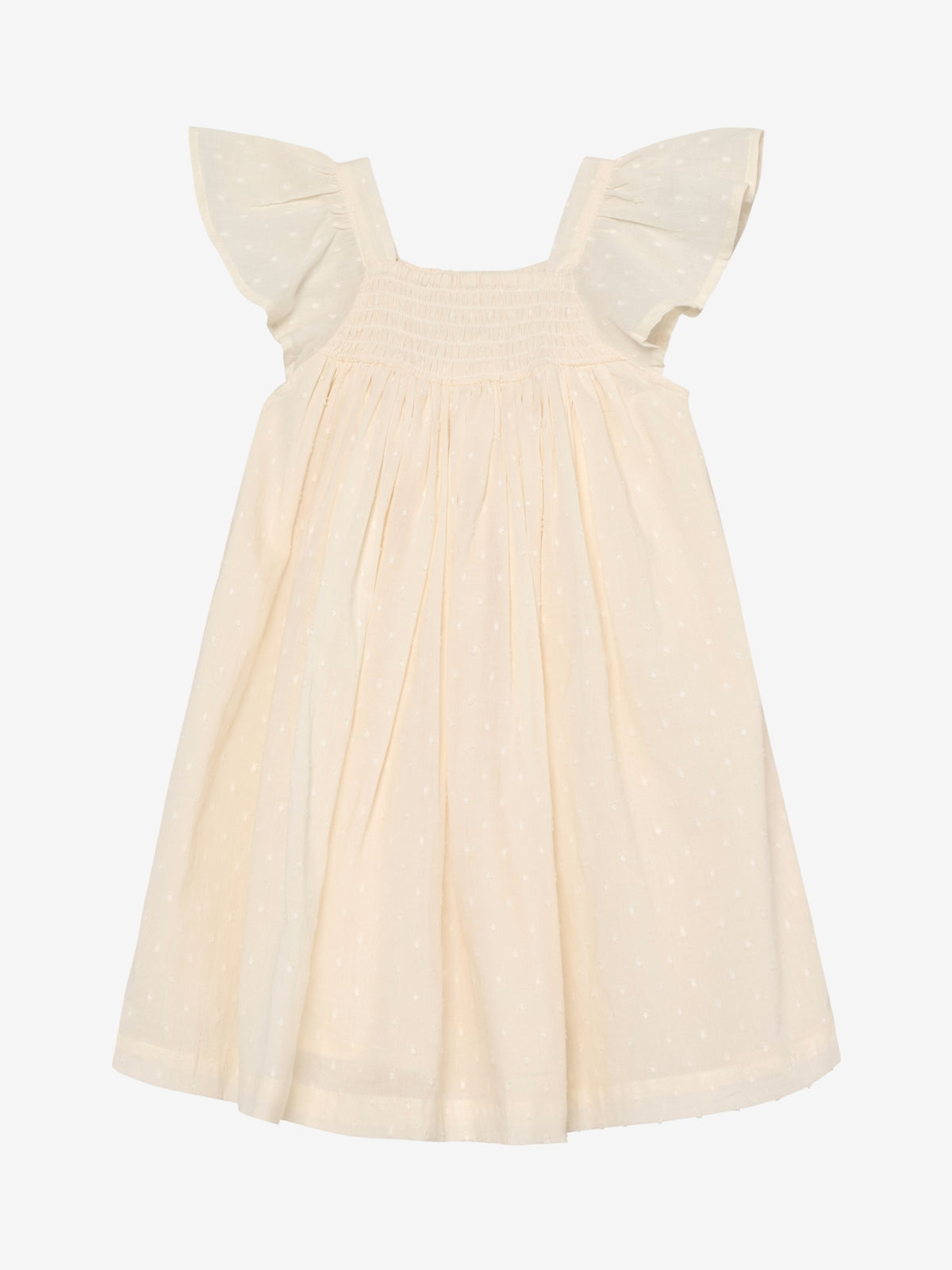 Sommerkleid NS Dobby eggnog - En Fant
