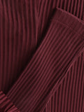 Leggings Pointelle burgundy - En Fant