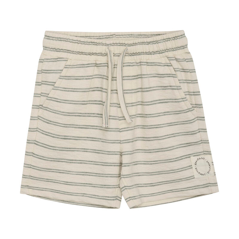 Sweat-Shorts Stripes eggnog - En Fant