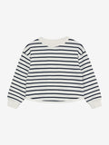 Sweatshirt gestreift medieval blue - En Fant