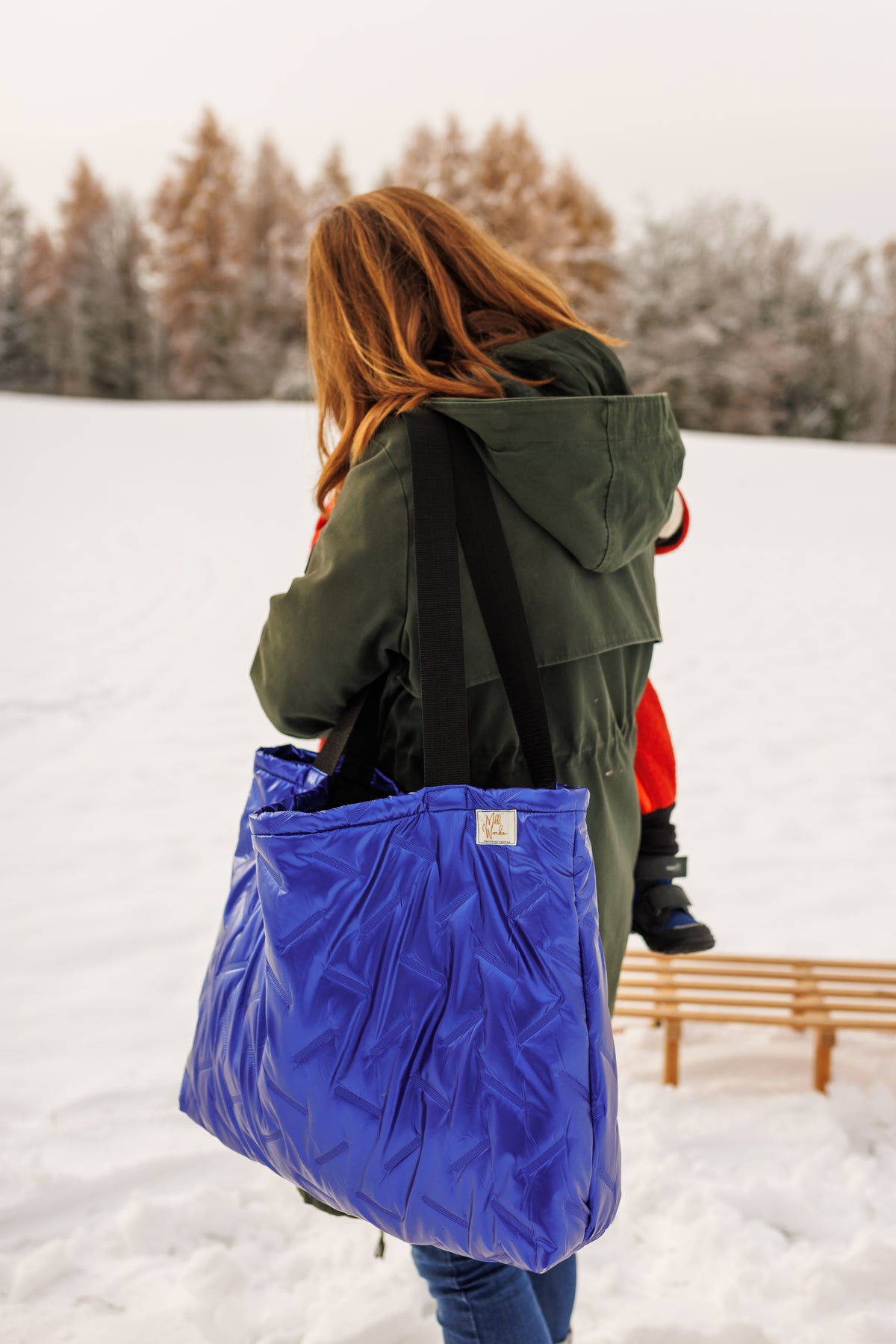Quilted Shopper / Kinderwagentasche - Milli Wonka