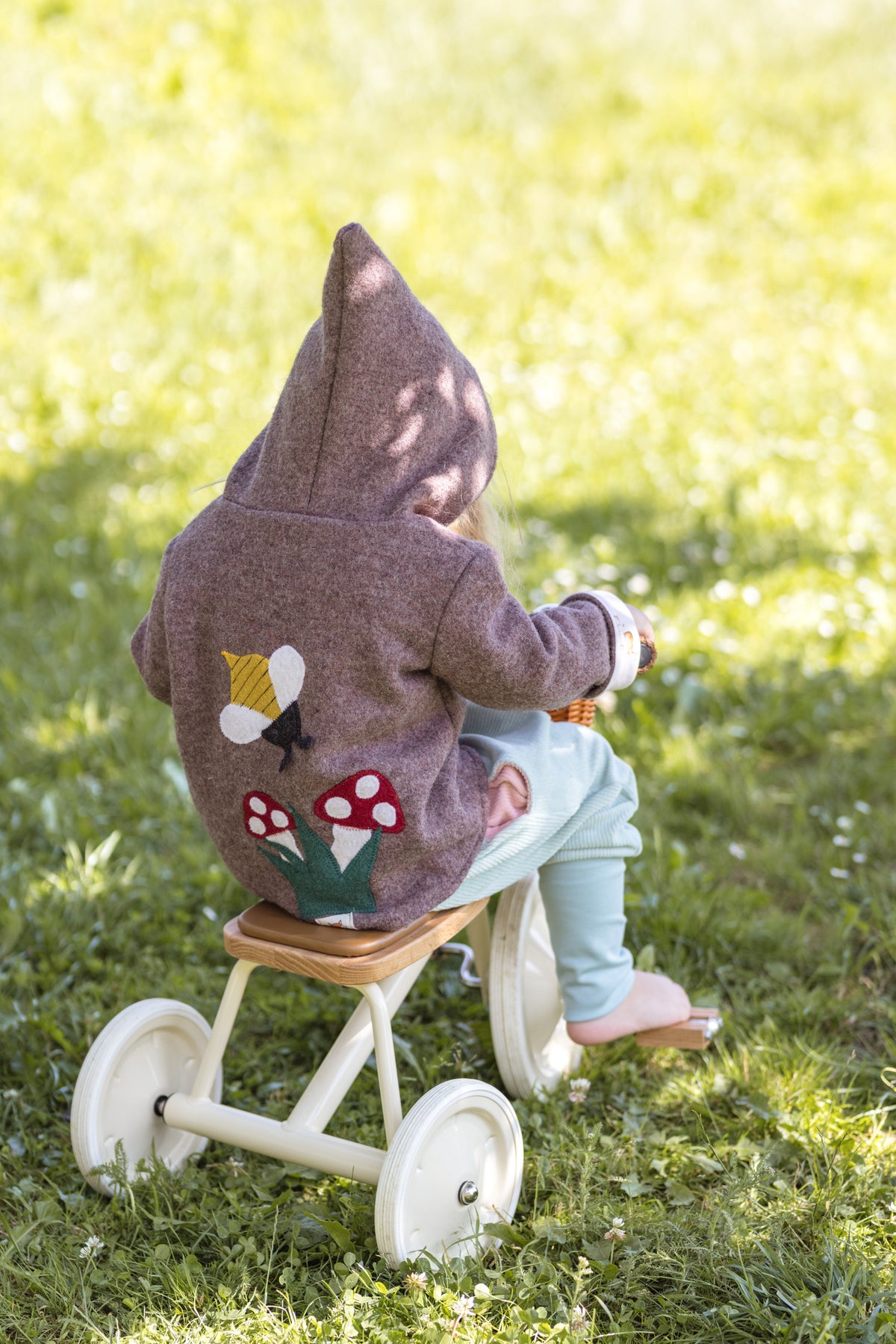 Walkjacke Biene & Schwammerl ab Gr. 110 - Milli Wonka