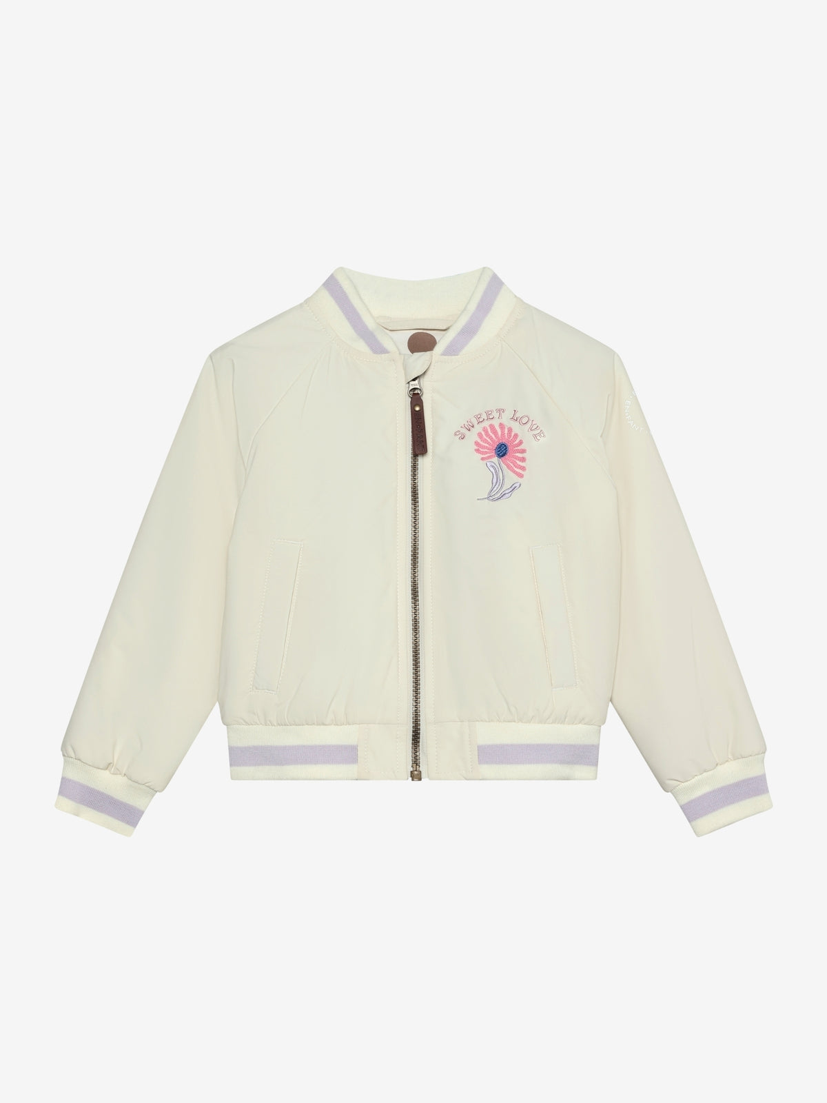 Bomberjacke mit Stickerei purple heather - En Fant