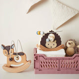 Motorikschleife mit Wippe Igel - bieco