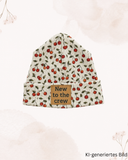 Statement-Beanie "Kirsche" - Milli Wonka
