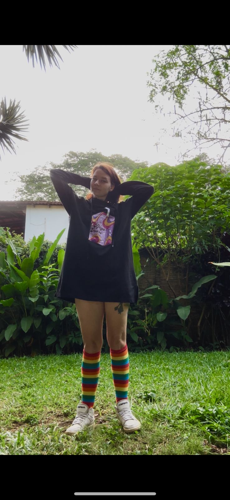 Hoodie Kleid "Fresh Boys or Girls Tears" - One Sweater