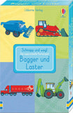 Schnapp und weg! Das superschnelle Kartenspiel: Bagger und Laster - Usborne Verlag