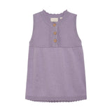 Kleid Feinstrick lavender grey - Fixoni