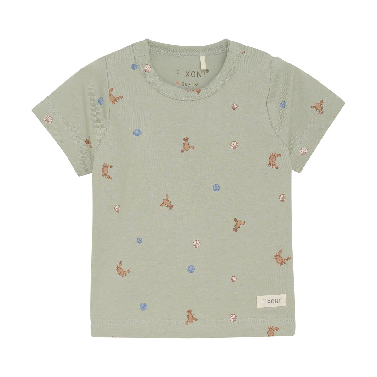 T-Shirt SS desert sage - Fixoni