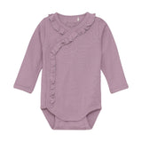 Wickelbody LS Rib elderberry - Fixoni