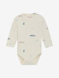 Langarm Body LS rain washed - Fixoni