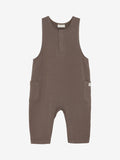 Strampler Sweat coffee quartz - Fixoni