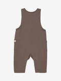 Strampler Sweat coffee quartz - Fixoni