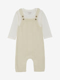 Body LS mit Strick-Strampler rain washed - Fixoni