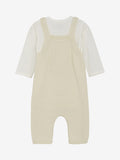 Body LS mit Strick-Strampler rain washed - Fixoni