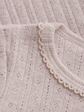 Langarm Body LS Melange violet ice - Fixoni