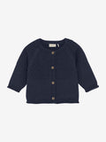 Strick-Cardigan navy blazer - Fixoni