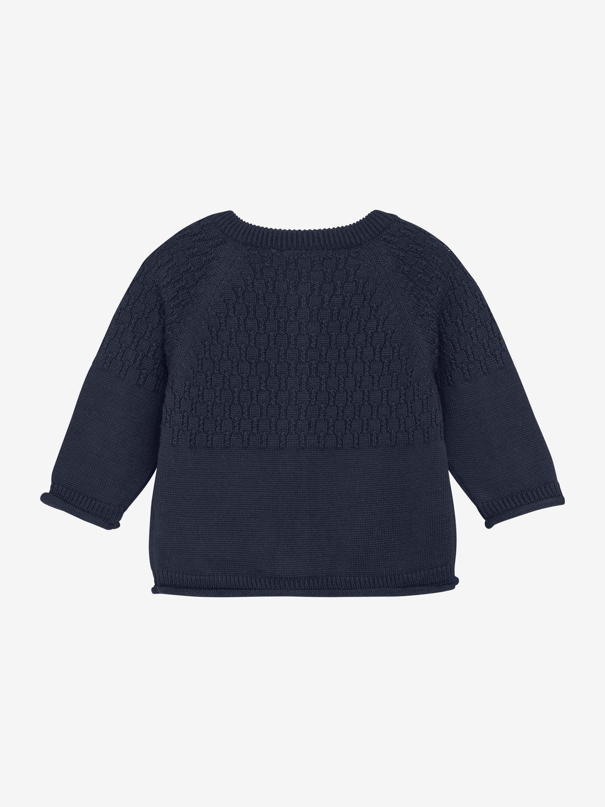 Strick-Cardigan navy blazer - Fixoni