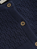 Strick-Cardigan navy blazer - Fixoni