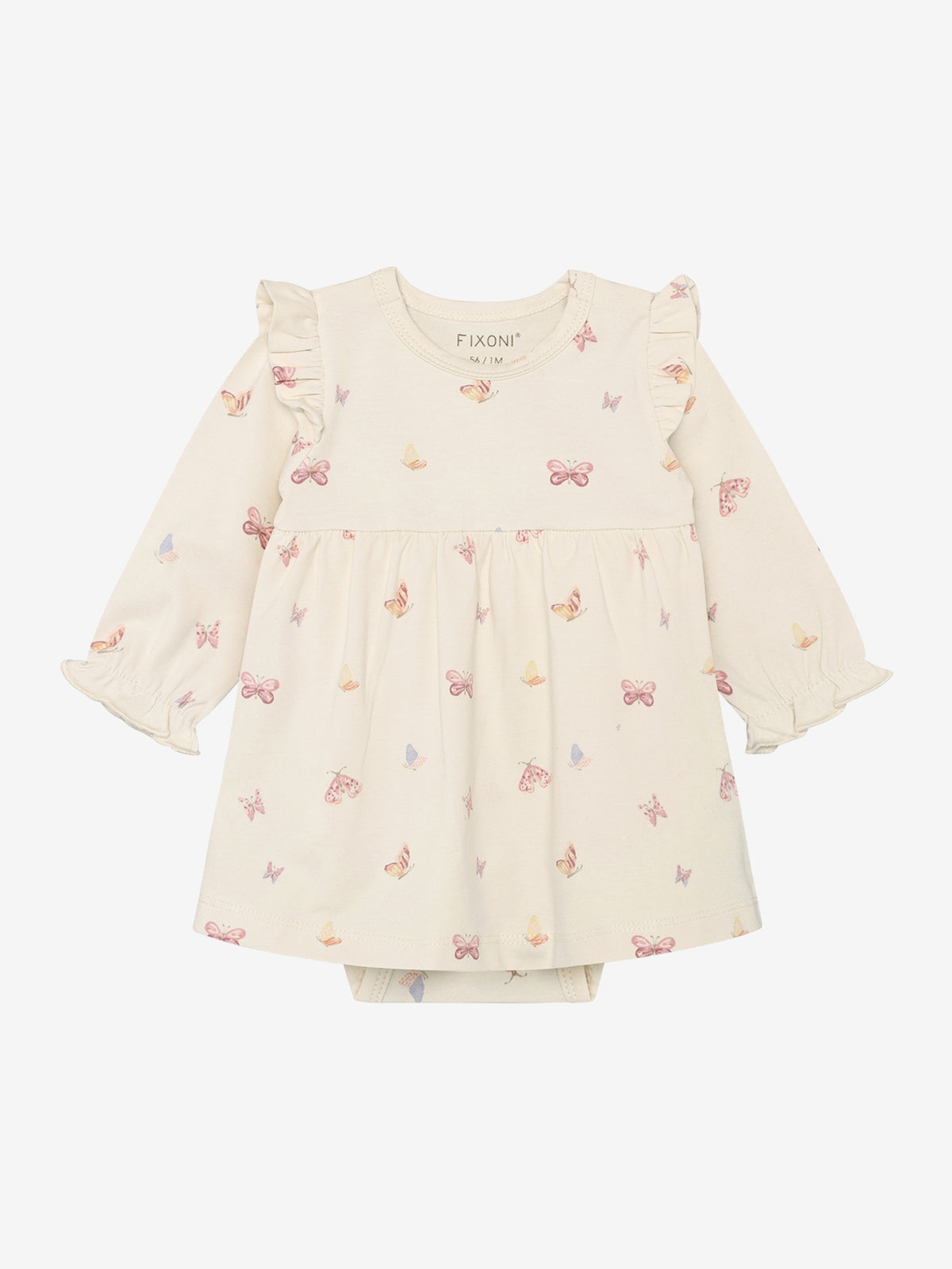Bodykleid LS bleached mauve - Fixoni