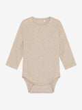 Body LS melange gerippt pure cashmere - Fixoni