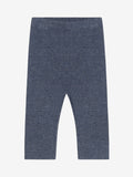 Leggings gerippt vintage indigo melange - Fixoni