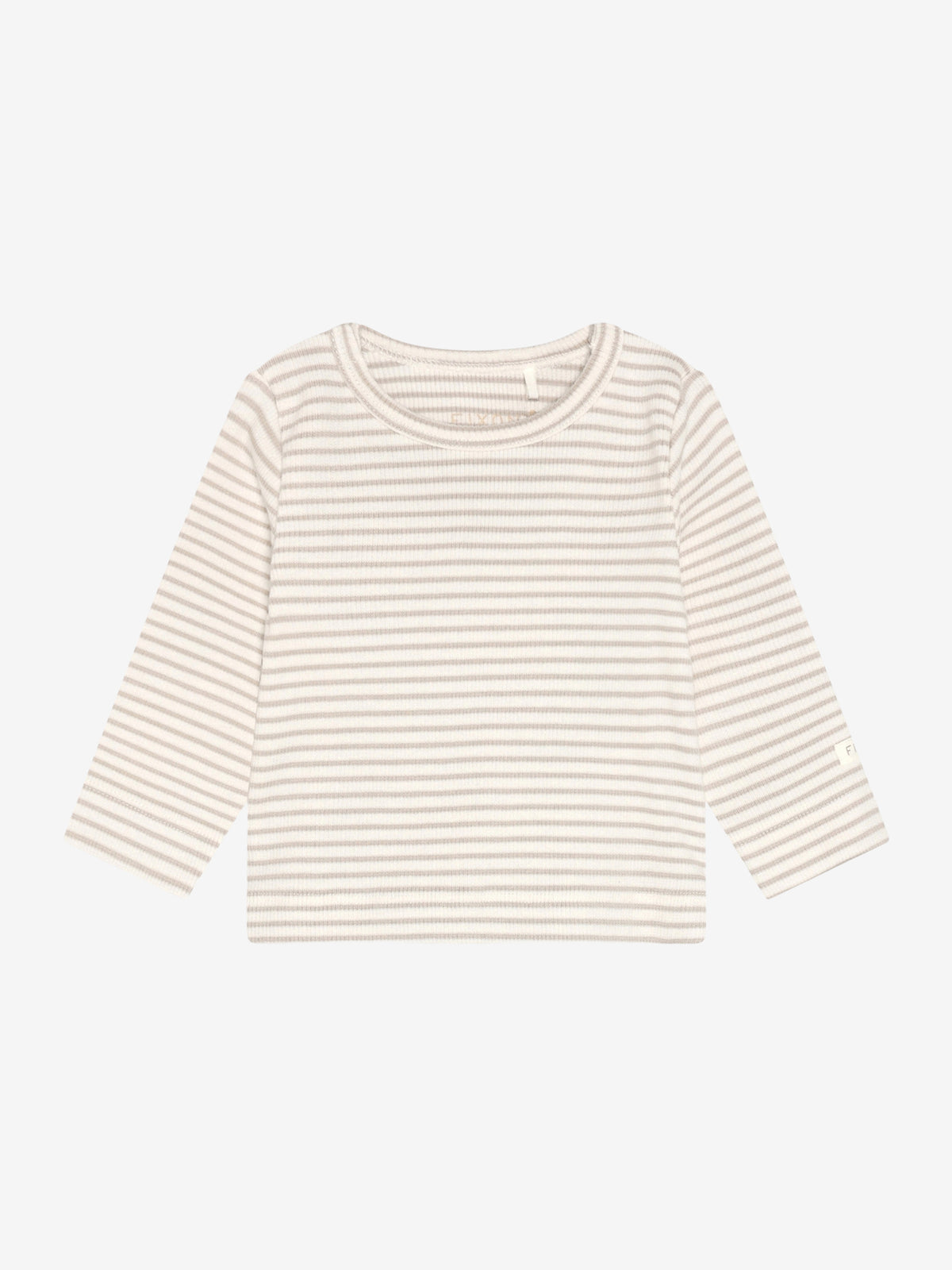 Langarmshirt gerippt pure cashmere - Fixoni